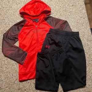 Boys Under Armour Track Suit